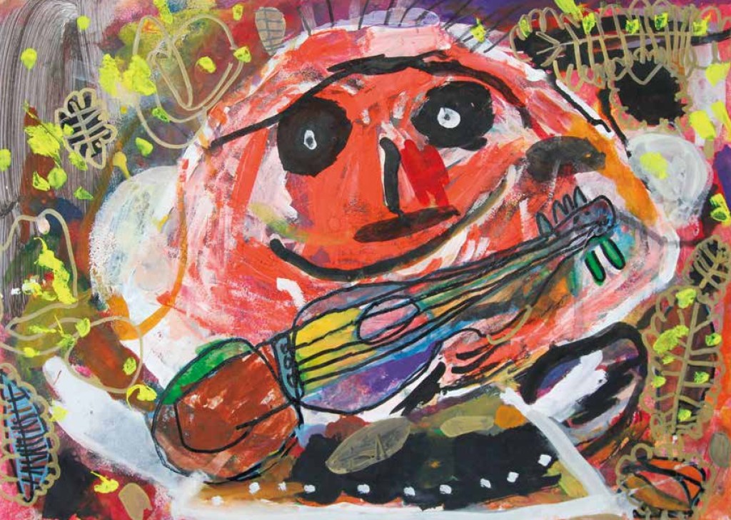 音樂家系列快樂吉他手