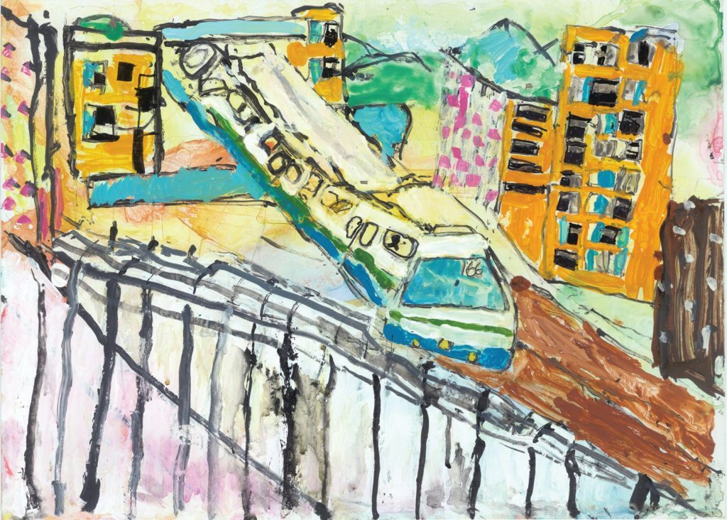 行駛中的文湖線