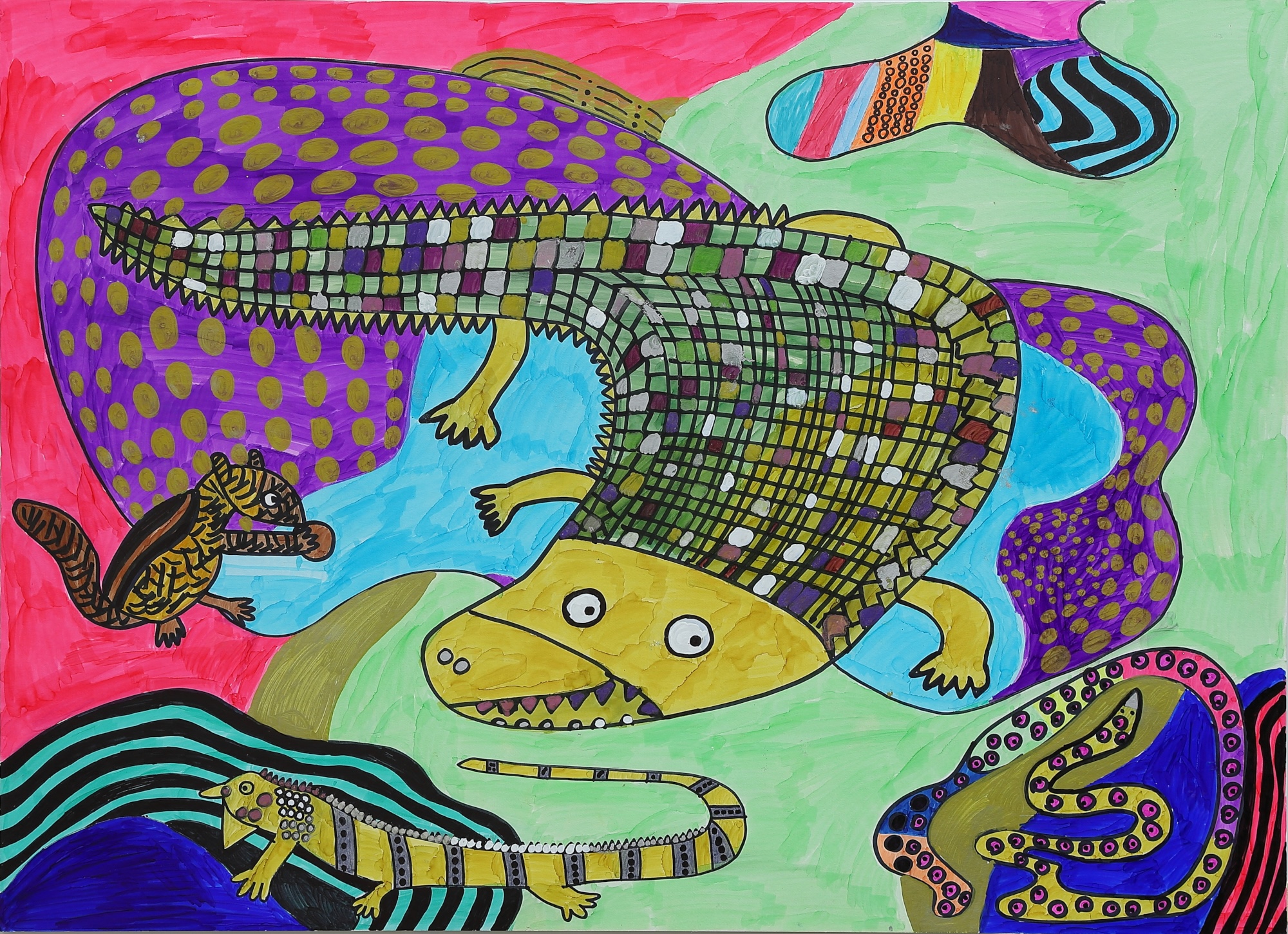 王哲西 爬蟲類世界