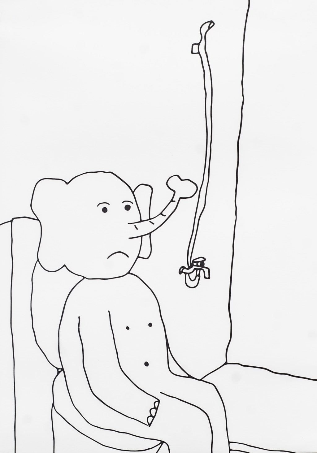 我不喜歡洗澡(上廁所)