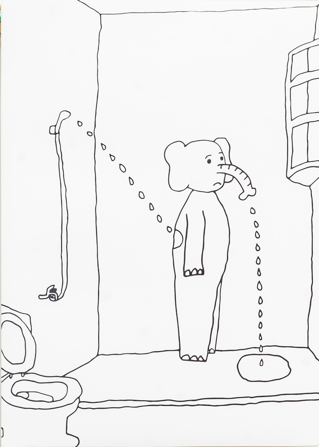 我不喜歡洗澡(洗澡)