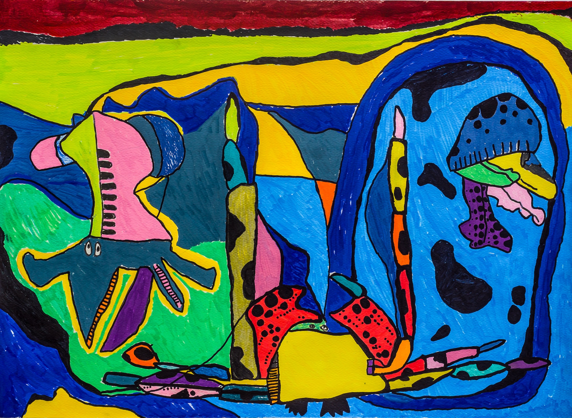 錢語平 螃蟹體操