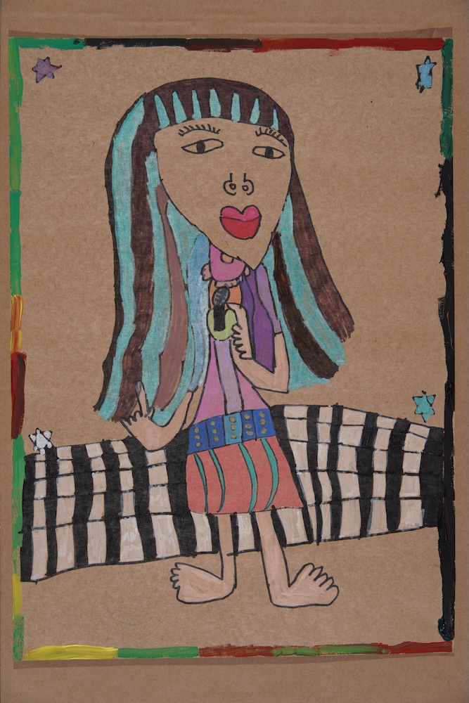 她們在開心的唱歌1